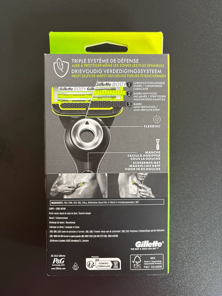 🪒 Rasuradora Gillette Body Intimate – Nueva – photo 2